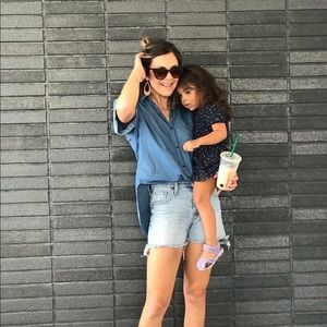 GAP chambray top.  Worn once.